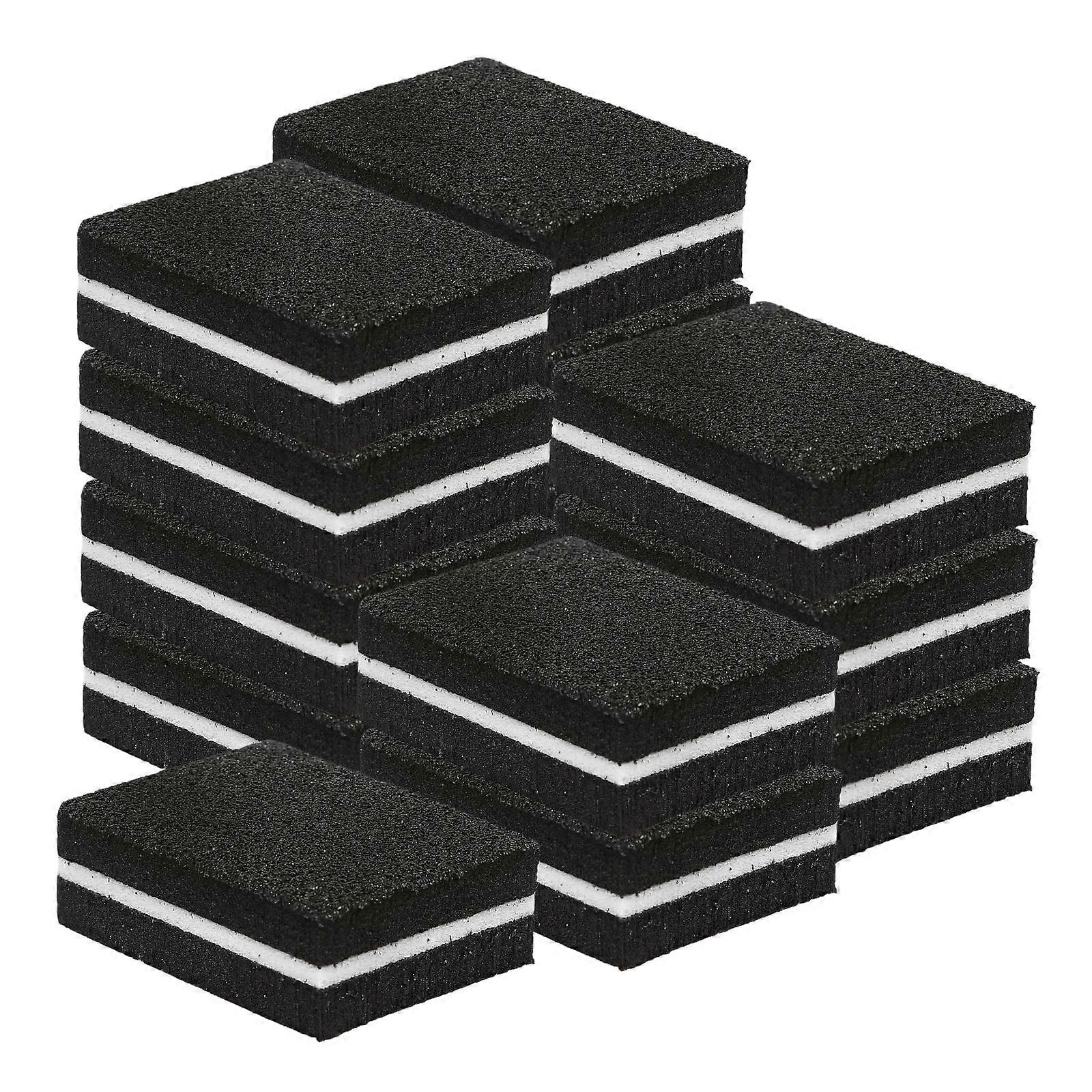 Black Sponge Nail Buffer Block for Manicure Use Nail Buffing Accessories