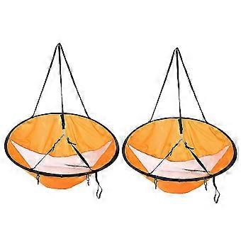 2X Downwind Wind Sail Kit 42 inches Kayak Canoe Accessories, Easy Setup & Deploys Quickly, Compact &