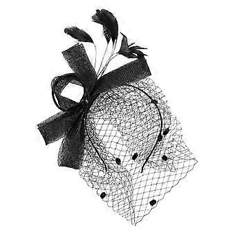 Mesh Topper Headband for Decoration with Festival Bow
