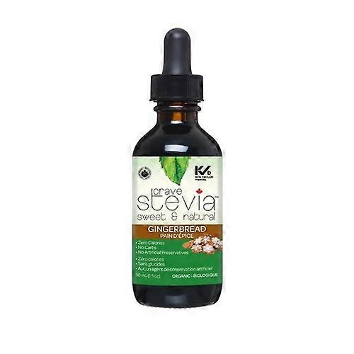 Crave Stevia Gingerbread Liquid Drops, 30 Ml