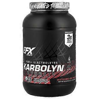 EFX Sports, Karbolyn® Hydrate, Watermelon Wave, 4 lb 1.5 oz (1,856 g)