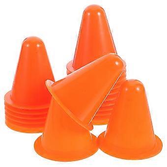 25Pcs Roller Skating Obstacle Training Agility Marker Cone Plastic Multipurpose Training Cones