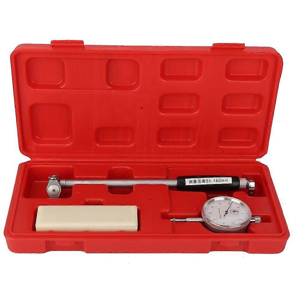 Dial Bore Gauge 50-160MM Diameter Indicator Measuring Engine Cylinder Tool Kit