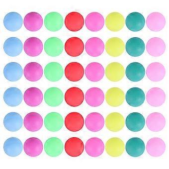 50Pcs Sports Dessin Balles Drôle Compétition Balles Balles De Tennis De Table Intéressantes Pour La Fête