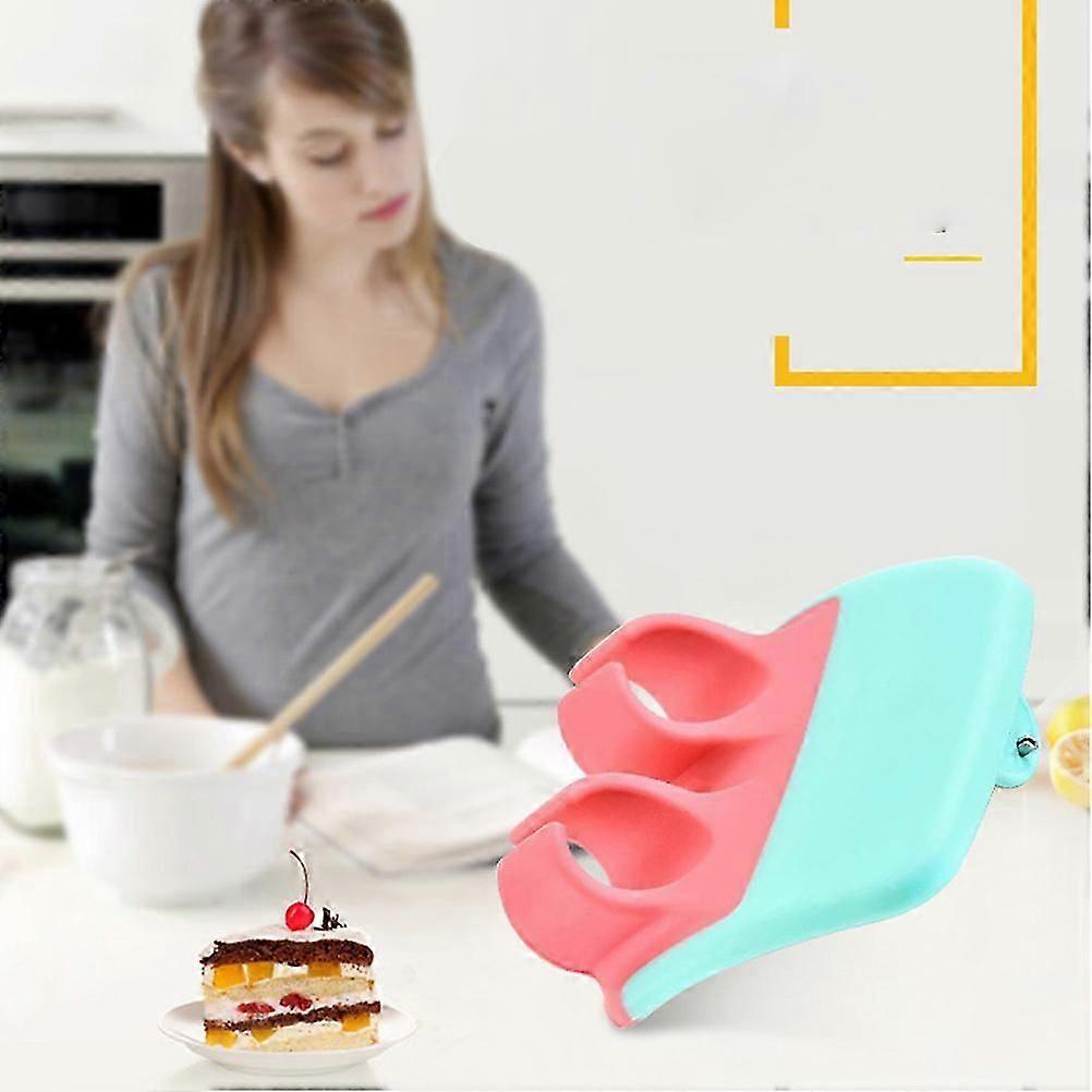 Vegetable Silicone Finger Held for Kitchen Use 1Pcs Violet