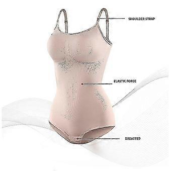 SNDO-Women Trainer Body Shaper Slimming Bodysuits Firm Tummy Control Body Shaper Suit A
