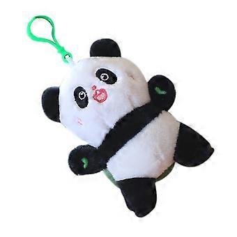 Lovely Plush Panda Keychain Charm Ideal for Girls Daughters and Friends 1Pack