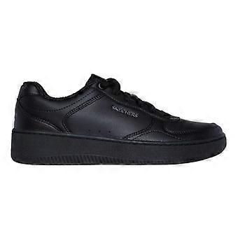 Skechers Womens/Ladies Court Leather Trainers