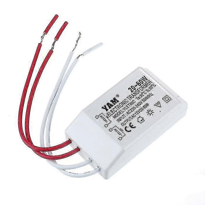 AC Na 12V 20-60W Halogenový LED Driver Transformátor