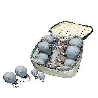 18pcs Vacuum Haci Magnetic Therapy Acupressure Suction Cup Tcm Acupuncture Moxibustion Cupping Set-Good