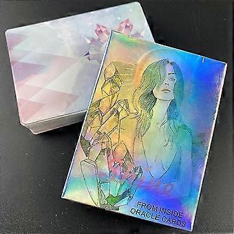 Shine From Inside Oracle Card For Fate Divination English Tarot Card Deck Board Game For Adult With Pdf Guidance Playing Card78pcs Tt115