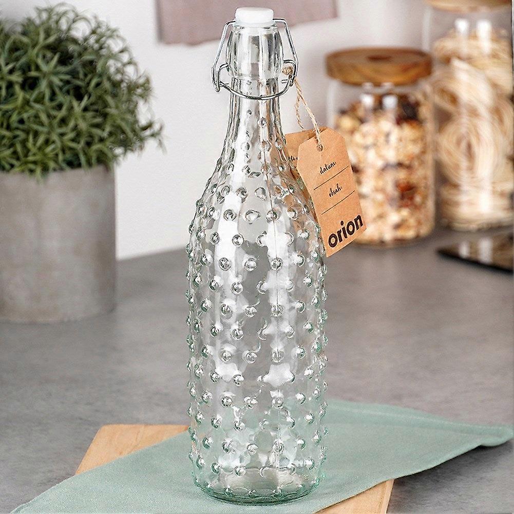 Bottle with clip glass 1 l