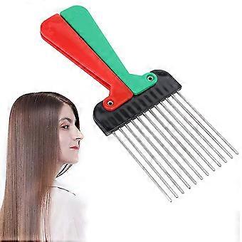 Afro Hair Comb,Afro Comb Plastic Hair Pick Comb Wide Tooth Comb Detangling Hair Comb for Curly Hair Wet Dry Hair