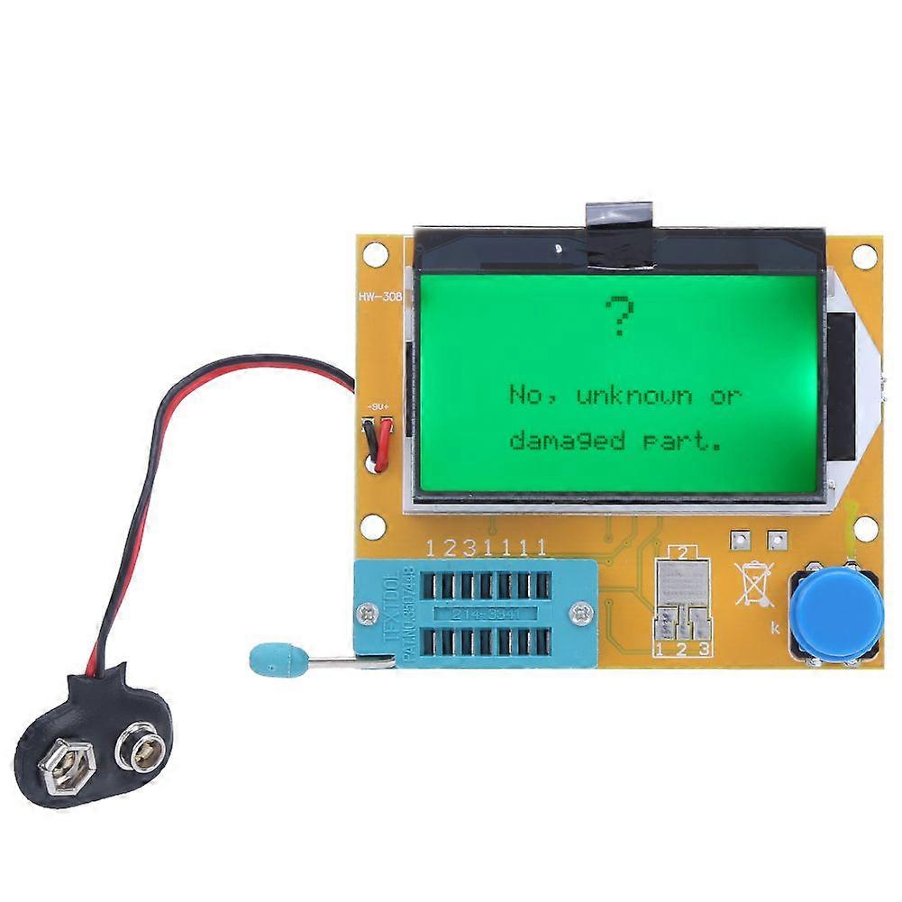 Transistor Tester Graphical Resistance Capacitance Checker Test Meters