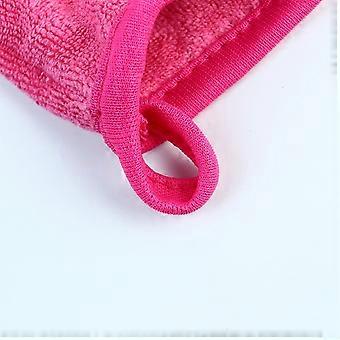 3 stuks reinigingspads/sponzen van microvezel voor het verwijderen van make-up en make-up, inclusief gezichtsdoekjes en verwijderingshandschoenen