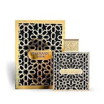 Rayhaan Elixir Unisex Perfume Bottle - Elegant Gold & Black Arabic-Inspired Design, Luxury Fragrance Gift Set