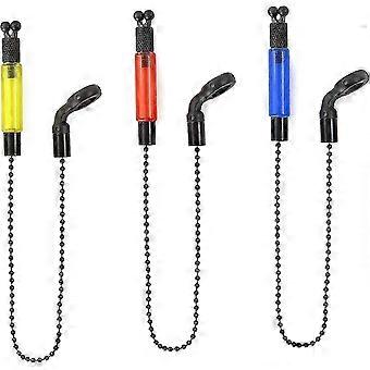 Fishing Bite Alarm Or Swinger Set For Carp Fishing(3pcs, Red+yellow+blue)