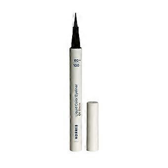 Korres Liquid Color Eyeliner 01 Black 1 ml