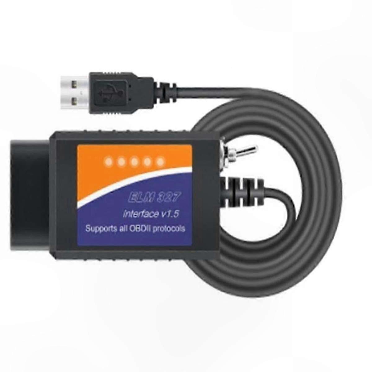 OBD2 Scanner USB Interface compatible with compatible withd and Mazda, Works with compatible withScan Software