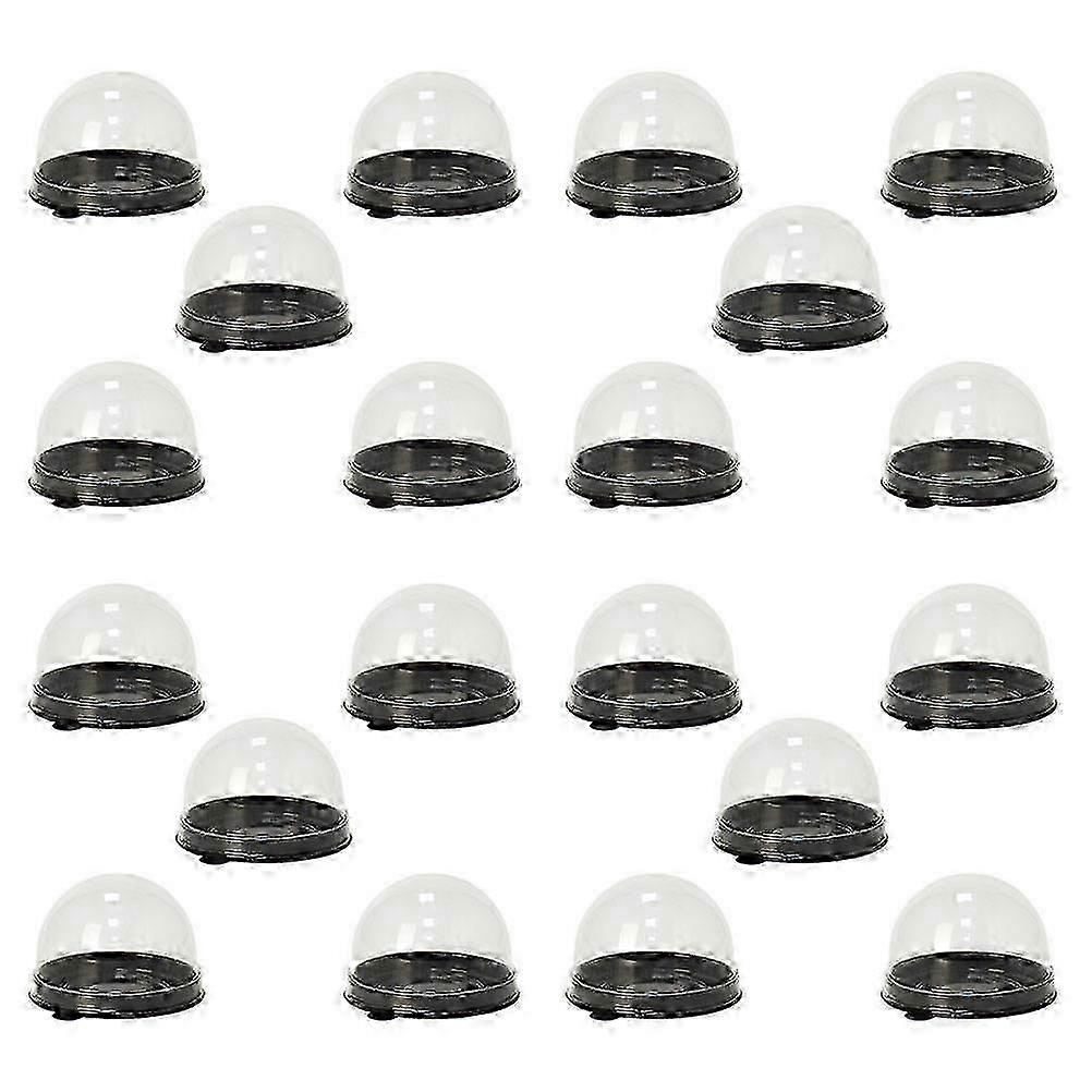 Cake Boxes Plastic Boxes for Cake Storage Use 50Pcs with Lid for Packaging