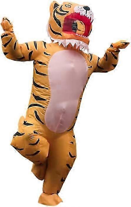 Realistic Tiger Inflatable Costume, Adults