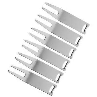 6Pcs Metal Golf Divot Tool for Smooth Repair Function Sports Use