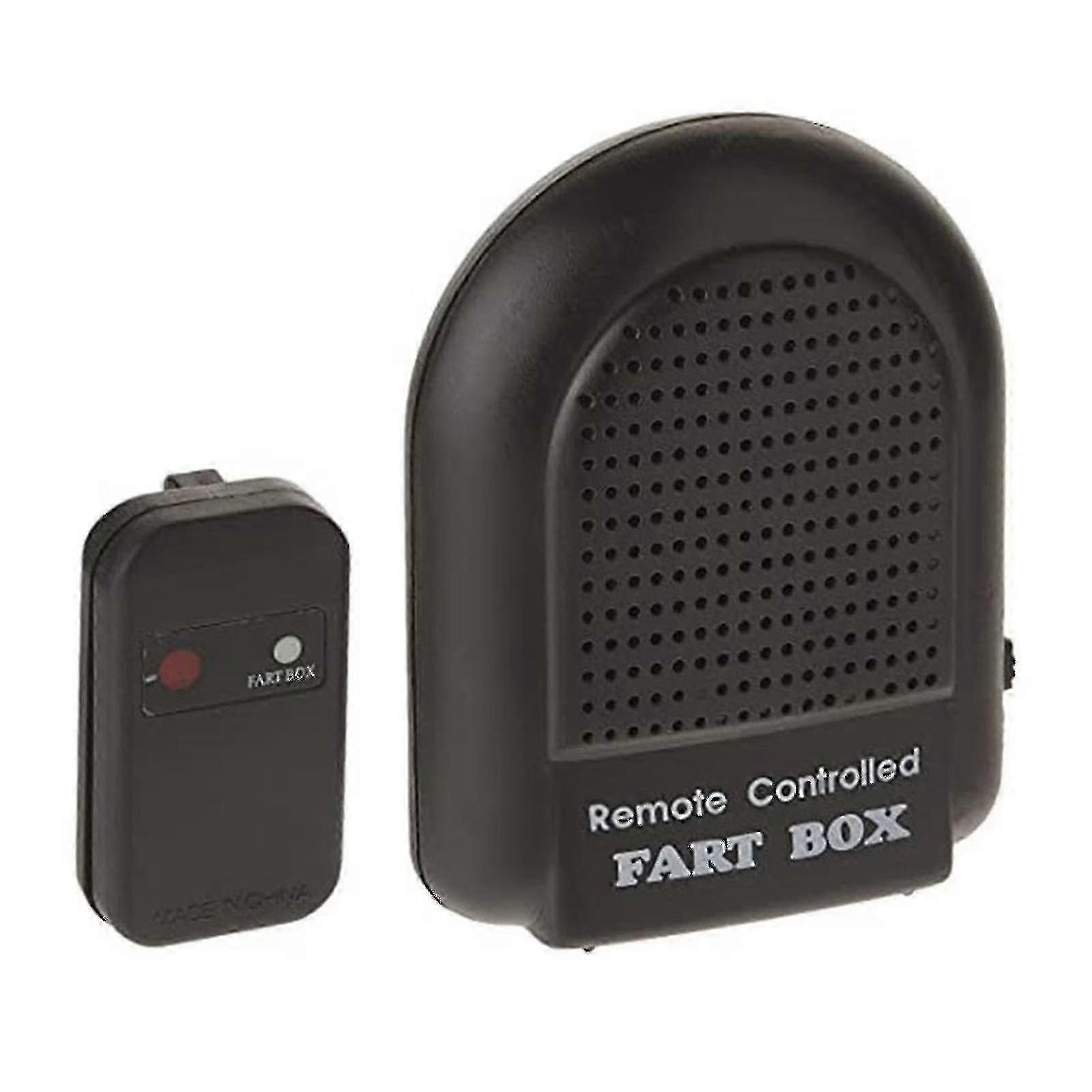 Funny fart machine with remote control for practical jokes