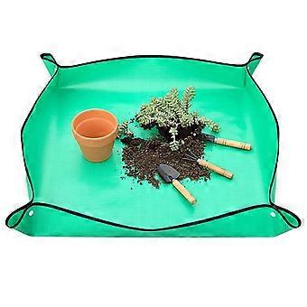 68 * 68CM, PE-Pflanzentransplantationsmatte Wasserdichte Indoor-Transplantationsmatte