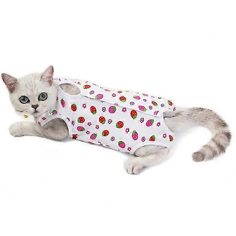 Elastic Cat Recovery Suit Post-Surgery