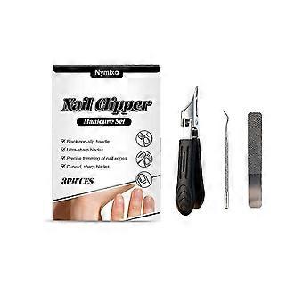 Snedskuren nagelklippare, 3-delat set