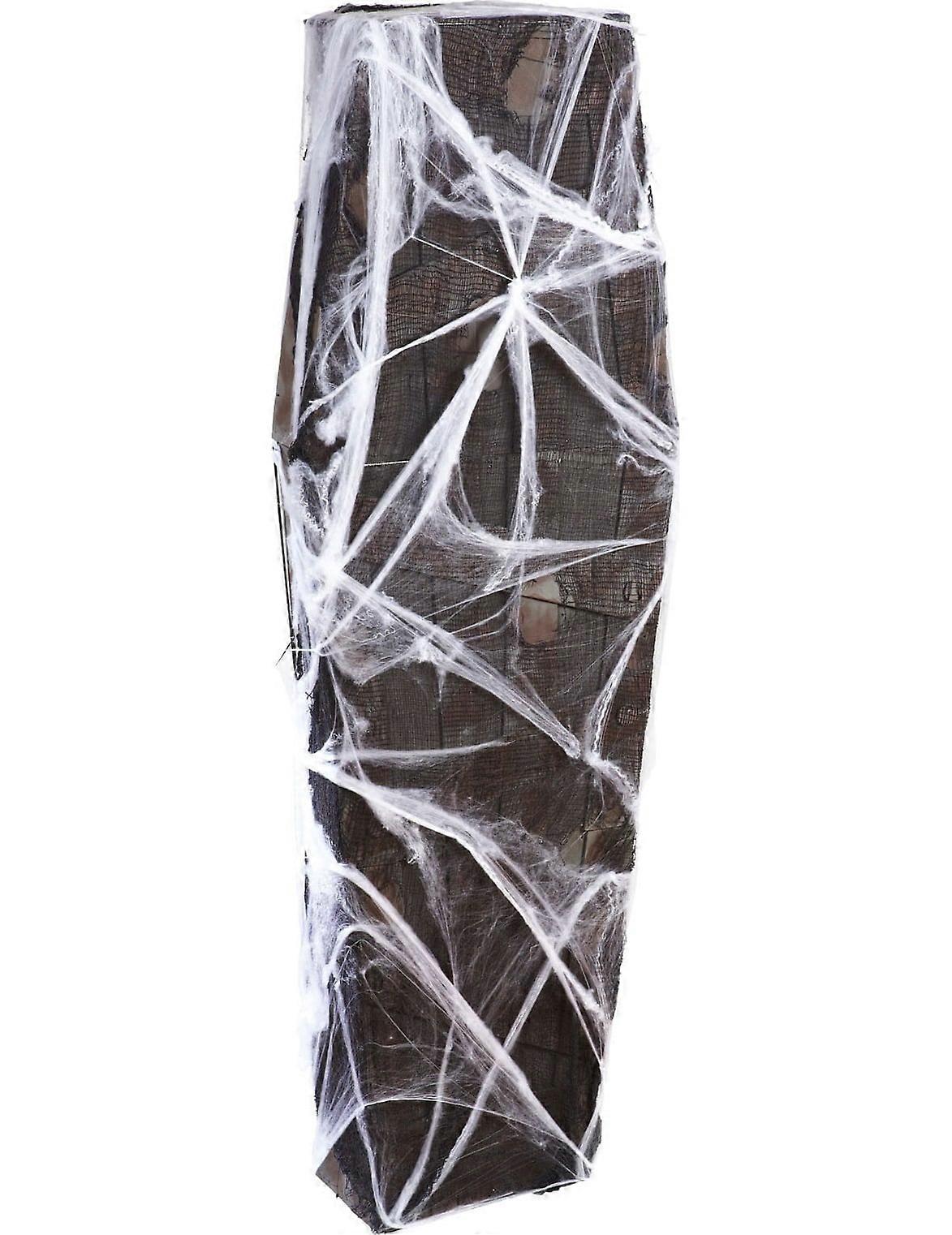 Coffin with spider web 160 cm Halloween