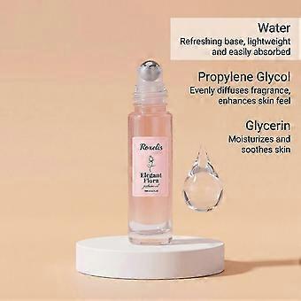 2 oli profumati alla rosa, naturali e portatili, profumo di rosa a lunga durata.