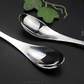 2pcs Stainless Steel Double-ended Spork Multifunction Fork Spoon Flatware for Camping Picnic Travel