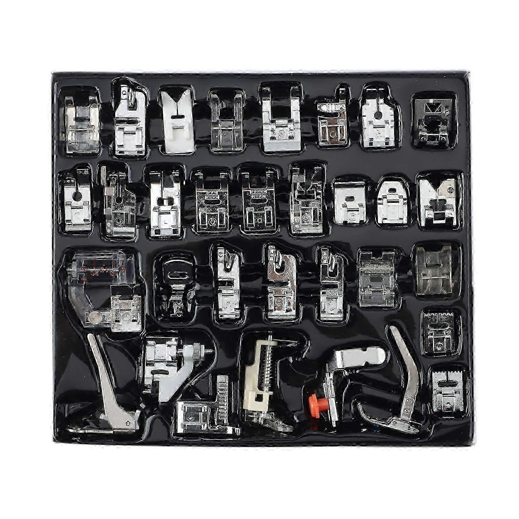 Low-Shank 32pc Metal Foot Set