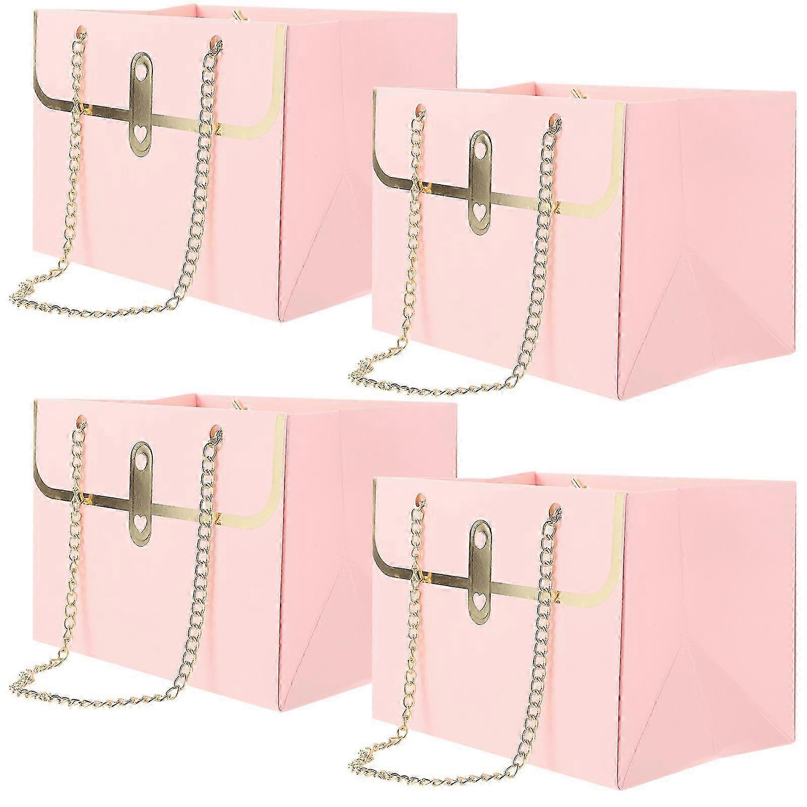4Pcs Portable Multi-Functional Gift Storage Bags for Packaging Use