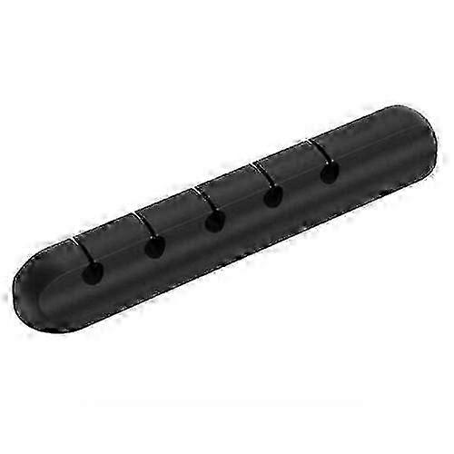 Slim 5-Clip Silicone Cable Tidy