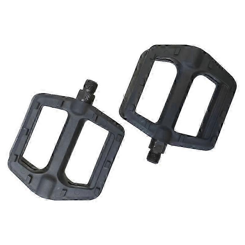 Smooth Rotating Wide Flat Bike Pedals