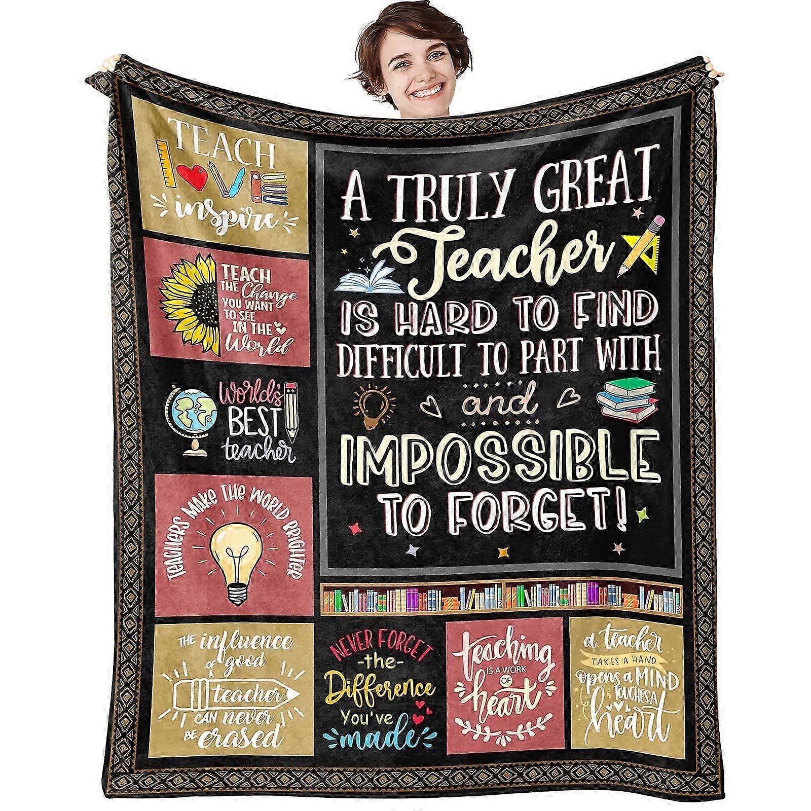 School Counselor Flannel Throw 70x100cm