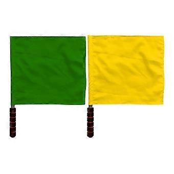 Sports Flag Handheld Flags for Traffic Control and Emergency Use 2Pcs