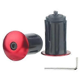 Alloy & Plastic Handlebar End Caps