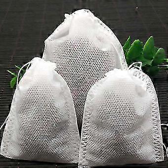 20Pcs Tea Bag Disposable Drawstring Flip Empty