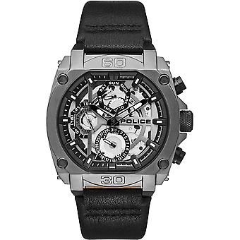 Police norwood Quartz Analog Man Watch with R1451305002 Cowskin Bracelet