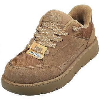 Skechers Keepsakes Cozy Street Hikers Womens Casual Trainers in Chestnut