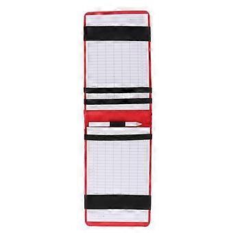 2x Performance Score Accountant Cover Golf Score Counter with Pencil