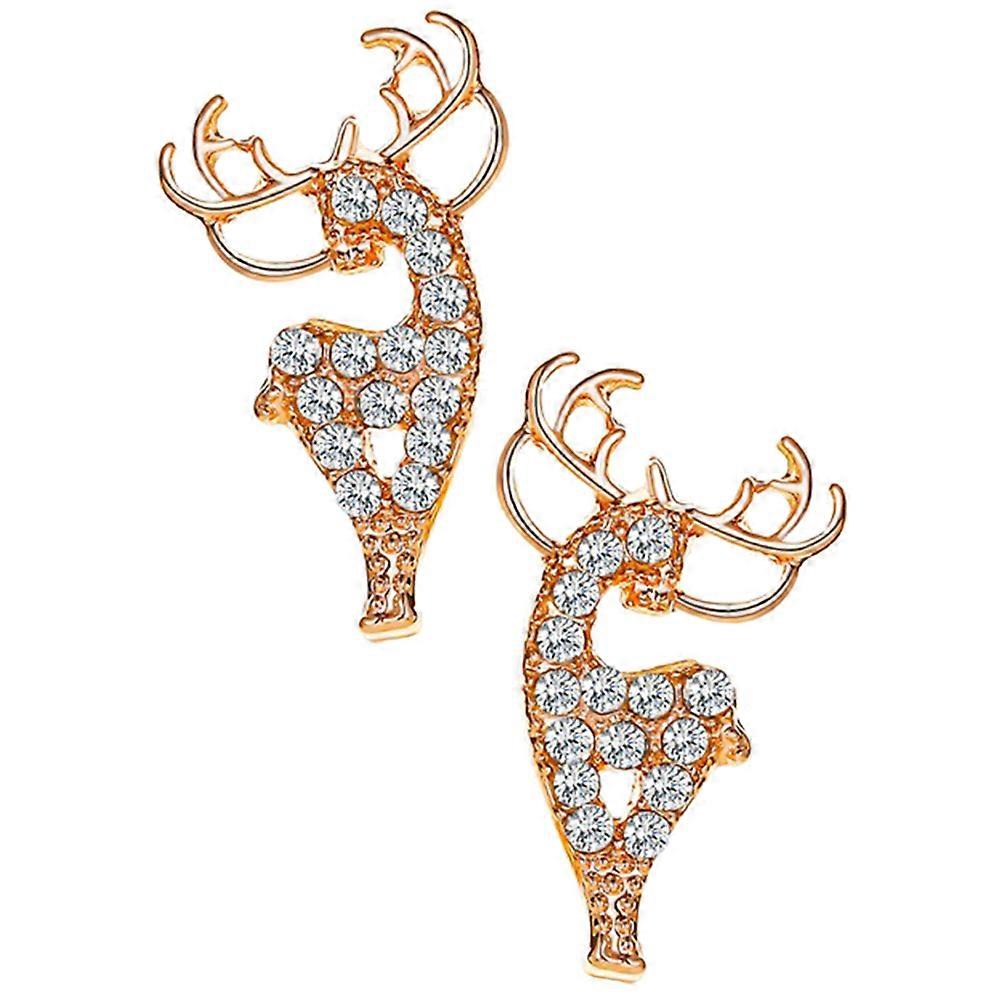 Deer Earrings 1Pair Chic Stylish Ear Accessory