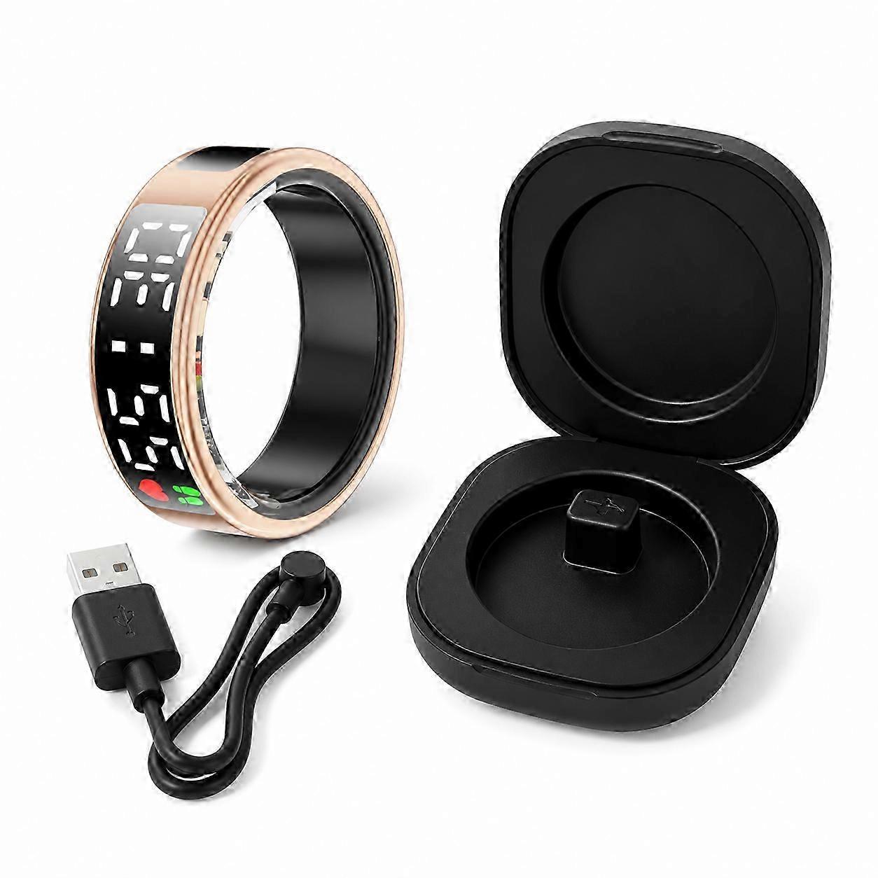 OLED Smart Ring Heart Rate SpO2