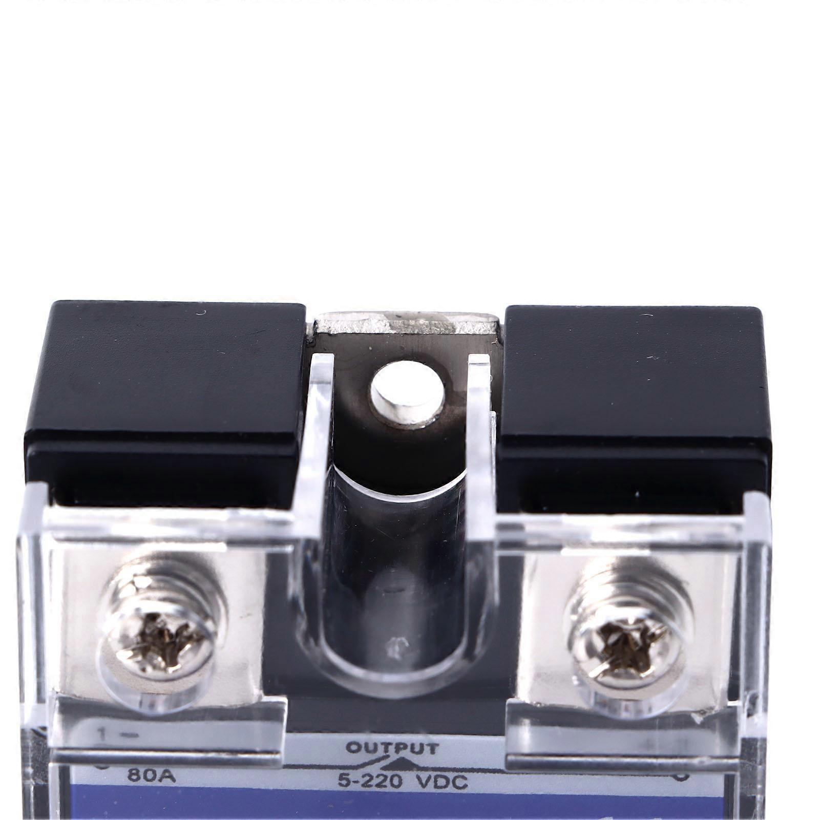 Single Phase Solid State Relay 3 to 32VDC Input 5 to 220VDC Load Solid State Relay Module 120A