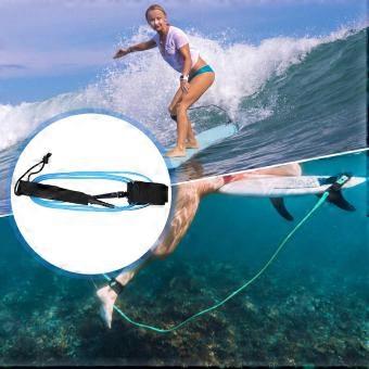6ft Surfboard Ankle Leash Surfing Surfboard Longboard Safety Elastic Leg Rope Corrosion-resistant Surfing Accessories
