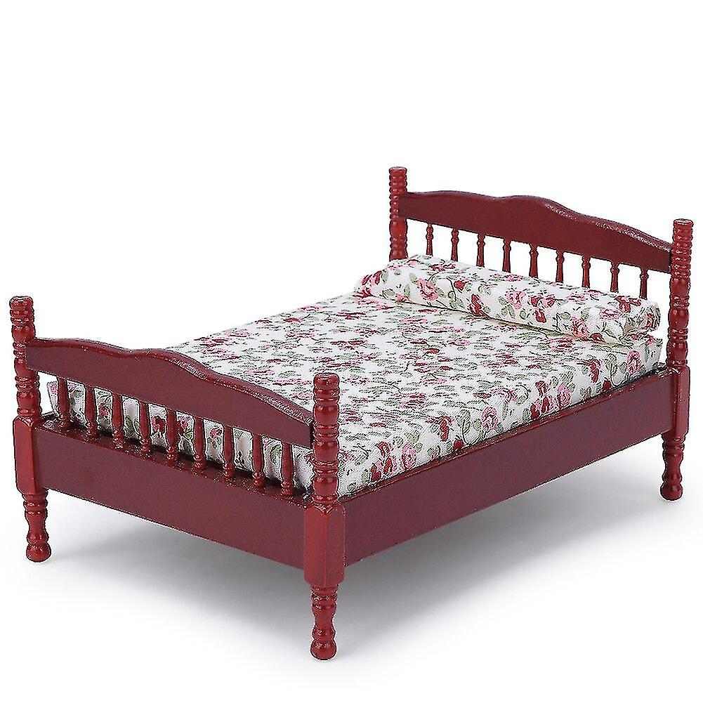 Tre dukkehus møbler leketøy