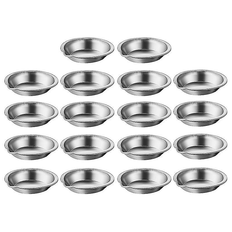 5X5cm Silver-1 Palettes 18pcs Stainless Painting Trays Reusable Watercolor Plates School Painting Pl